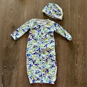 Magnolia Baby Sleep Gown with Hat
